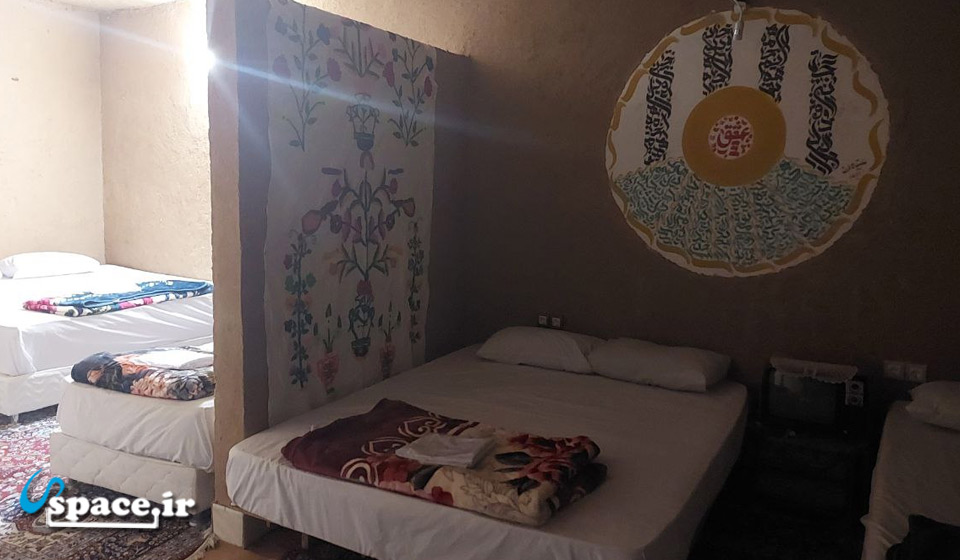 نمای اتاق 6 تخته کاهگلی شماره 201 اقامتگاه بوم گردی جوری - نیشابور - روستای جوری